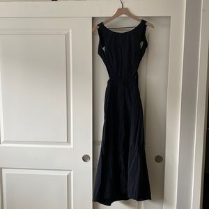 Open Edit open back/cut out black dress. Size S